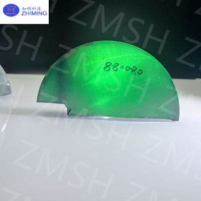 Moissanite pedra preciosa em bruto Esmeralda Floresta Verde Alta dureza Carbono de silício de cristal único para judeus