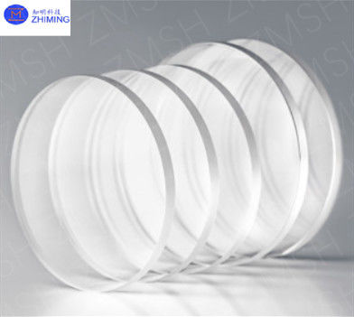 Substratos de cristal de quartzo em vários tamanhos 2 polegadas 4 polegadas 6 polegadas 8 polegadas com espessura personalizada