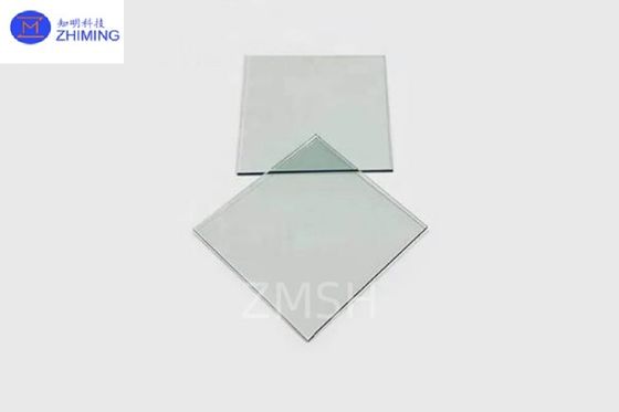 Vidro revestido de vidro de diapositiva com revestimento de óxido de estanho de ínio e vidro transparente 1 mm 10 ohm
