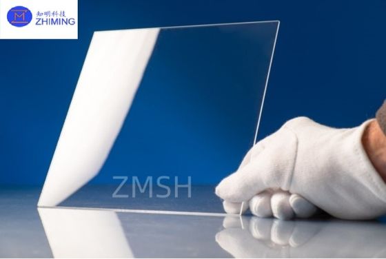 Vidro revestido de vidro de diapositiva com revestimento de óxido de estanho de ínio e vidro transparente 1 mm 10 ohm
