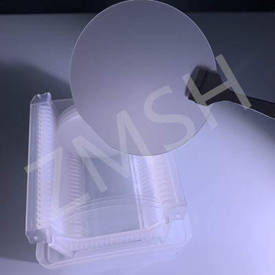 Wafer de safira 2 polegadas 4 polegadas Single Side Double Side Polish 350um Espessura de cristal Orientação C-plano