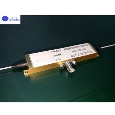 Modulador de fase de 1000 nm de baixa Vπ, tolerância de alta potência, design de polarização única para sensores de fibra e comunicações ópticas