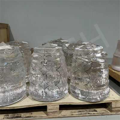 Material de safira AL2O3 Monocristal 80KG 200KG 400KG Método KY LED SEMI Grade