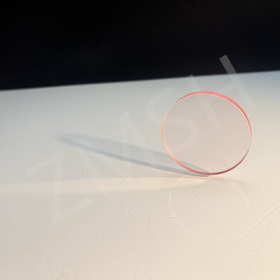 Janela óptica de cristal único Ti3+ Laser de safira vermelho Al2O3 Pacote de segurança personalizado