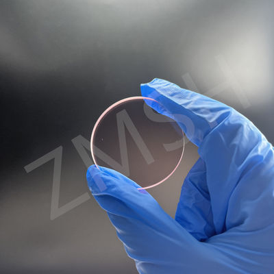 Janela óptica de cristal único Ti3+ Laser de safira vermelho Al2O3 Pacote de segurança personalizado