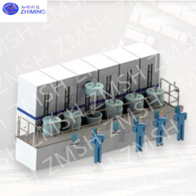 Forno de crescimento de lingotes de SiC PVT HTCVD LPE de cristal único Forno de crescimento de SiC Boule para wafers de SiC de 6 polegadas e 8 polegadas