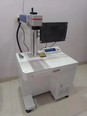 Máquina de marcação a laser UV 355nm 3W/5W/10W Potência opcional ±0,01mm Precisão