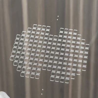 Máquina de perfuração a laser de vidro de luz verde de nanossegundos, de vidro de quartzo de safira BF33