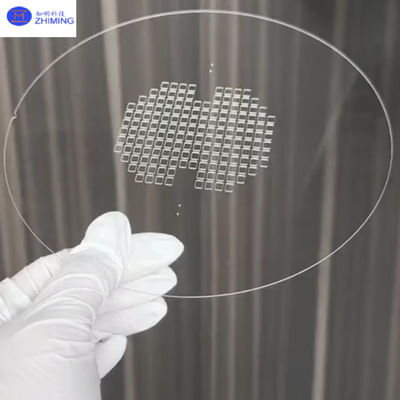 TGV Substrato de vidro revestimento através de buracos embalagem de semicondutores JGS1 JGS2