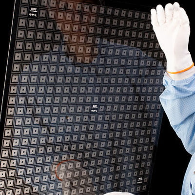 TGV Substrato de vidro revestimento através de buracos embalagem de semicondutores JGS1 JGS2