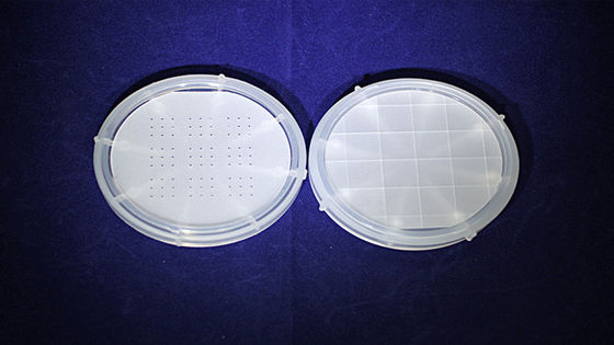 Alta transmissão TGV Sapphire Substrate Conductive Aerospace Automotive AR VR