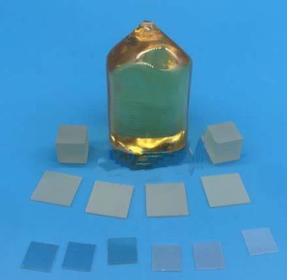 SrLaAlO4 / LaSrAlO4 LSAO 10x10x0.5mmt5x5x1mmt Substrato para epitaxia personalizado