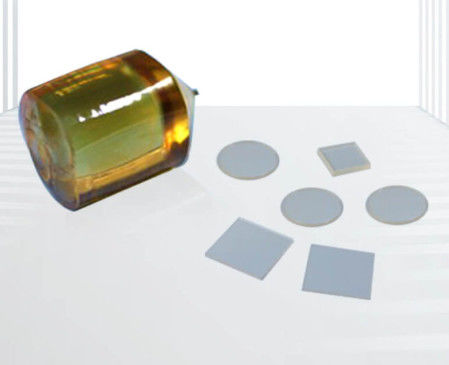 SrLaAlO4 / LaSrAlO4 LSAO 10x10x0.5mmt5x5x1mmt Substrato para epitaxia personalizado