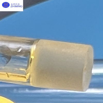 Tubos de safira selados de óxido de alumínio polido de cristal único resistente à corrosão
