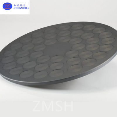 Carbono de silício (SiC) Tray cerâmico, gravação de semicondutores e manuseio de wafers fotovoltaicos