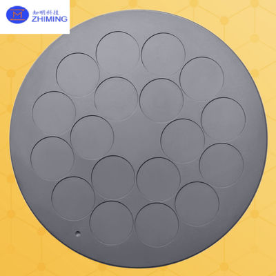 Carbono de silício (SiC) Tray cerâmico, gravação de semicondutores e manuseio de wafers fotovoltaicos