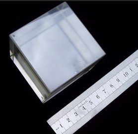 cristais do óxido TeO2 do telúrio do mmt 10x10, carcaça TeO2 da bolacha de cristal