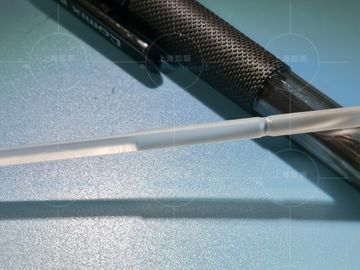 Safira de superfície lustrada Rod de vidro com pureza alta da dureza reta da flange 9,0