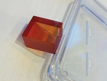 Bloco de cristal artificial lubrificado de safira do cristal de safira do laser do elevado desempenho