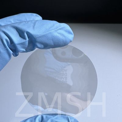 Bom preço 2 polegadas de Wafer SiC 4H N tipo 6H-N tipo 4H tipo Semi 6H tipo Semi Duplo lado polido on-line