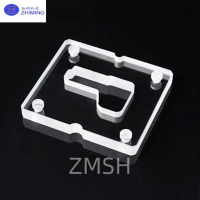 Bom preço Placas de quartzo fundido em forma personalizada com furos ópticos on-line