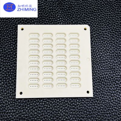 Bom preço Alumina Ceramic Custom Component High Precision Multi-Hole Plate on-line