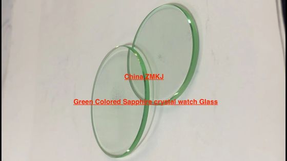 Bom preço Placa transparente da caixa do relógio do cristal de safira de 30-50mm para o vidro ótico do relógio de pulso on-line