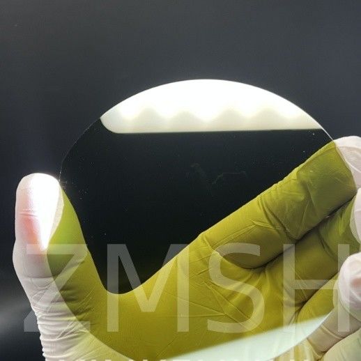 4H N tipo Semi tipo Wafer SiC 6 polegadas 12 polegadas Wafer SiC SiC substrato ((0001) Duplo lado polido Ra≤1 nm Personalização