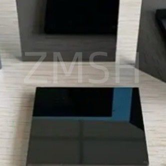 5×5mm 10×10mm Wafer SiC tipo 4H-P 6H-P 3C-N Grau de Produção Grau de Pesquisa Grau Dummy Grau