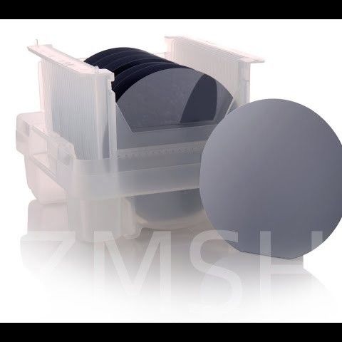8 polegadas GaN-on-Si Epitaxy Wafer 110 111 110 N tipo P tipo de personalização semicondutor RF LED