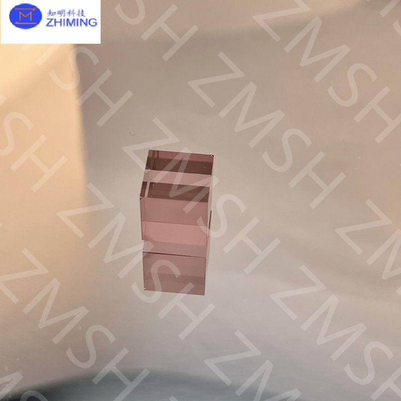 Sapphire Raw Gemstone Lab Made Padparadscha Sapphire Rose Sapphire Alta dureza Para fins de joalharia