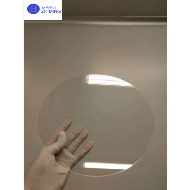 Wafer de sílica fundida JGS1 JGS2 BF33 espessura de 8 polegadas 12 polegadas 750um±25um Ra ≤ 0,5nm TTV ≤ 10um
