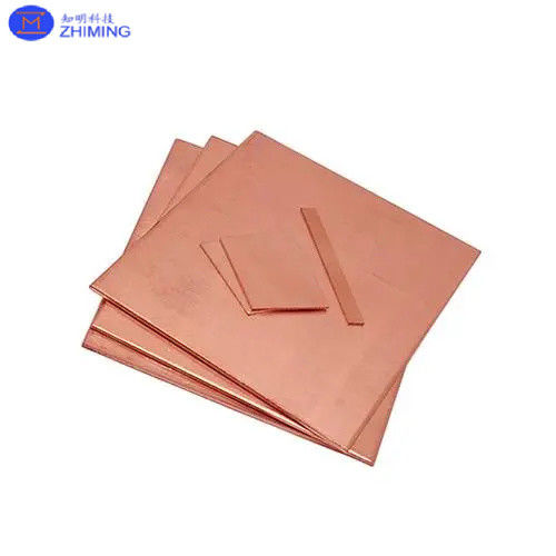 Substrato de cobre de cristal único Cu 5x5x0.5/lmm 10x10x0.5/1mm 20x20x0.5/1mm a=3.607A