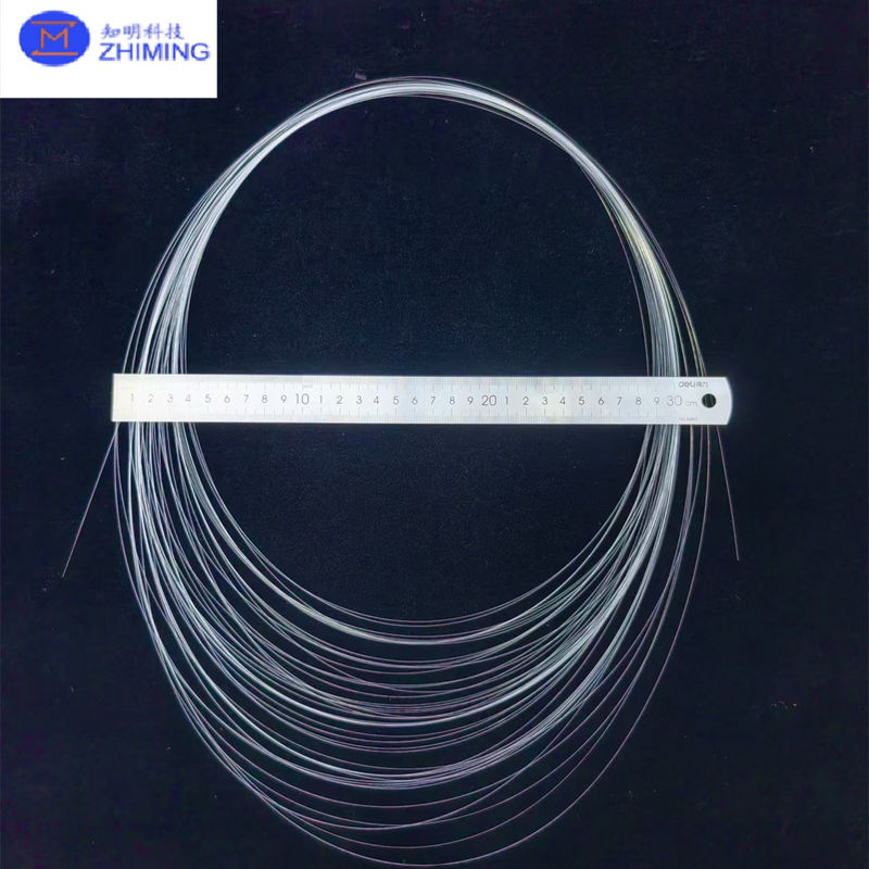 Materiais de granate de alumínio e ítrium de fibra óptica YAG Transmitância > 80% 400-3000 Nm Dia 25-500um