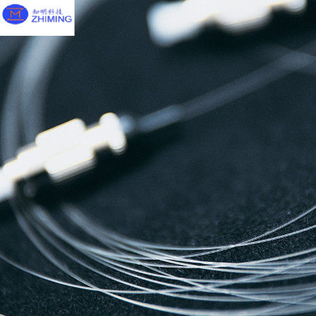 fibra óptica de safira Dia 25-500um Orientação da fibra no eixo C Transmissão > 80% Alta resistência à radiação