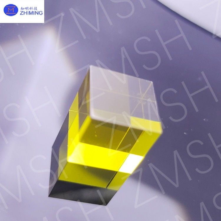 Limão Amarelo Safira Pedra preciosíssima Sintético Limão Amarelo Matéria-Prima Para Fabricação de Joias Dureza de Mohs de 9