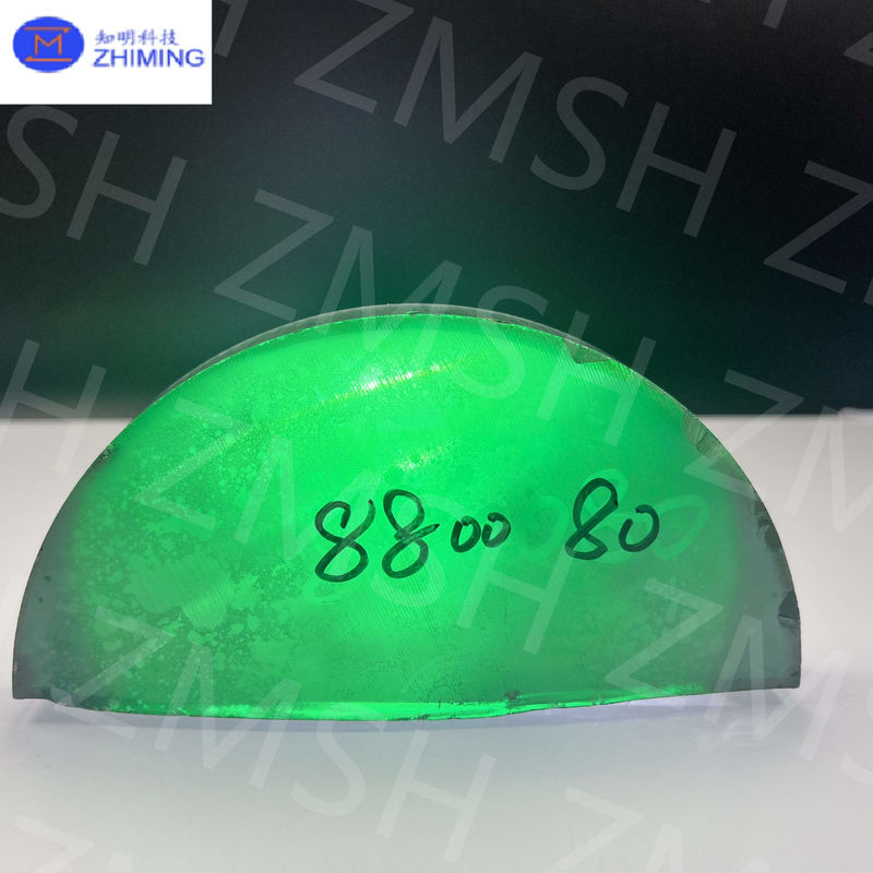 Moissanite pedra preciosa em bruto Esmeralda Floresta Verde Alta dureza Carbono de silício de cristal único para judeus