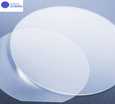 Substratos de cristal de quartzo em vários tamanhos 2 polegadas 4 polegadas 6 polegadas 8 polegadas com espessura personalizada