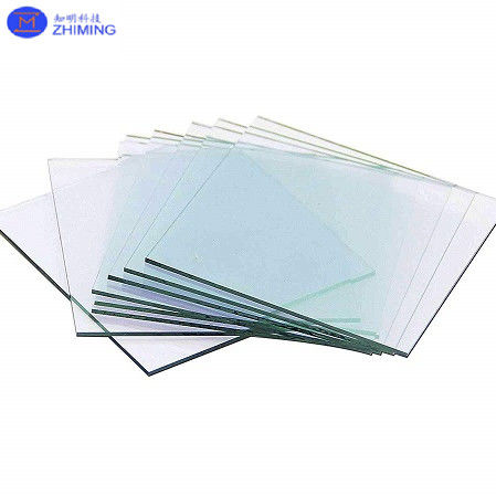 Substrato de vidro ITO Vidro revestido com óxido de estanho de ínio In2O3/SnO2 10 X 10 50×50 Especificação 1,1 mm