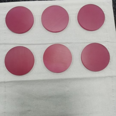 Bom preço Cr3+ que lubrifica o vidro de relógio Winows ótico de Ruby Titanium Doped Sapphire For on-line