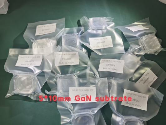 Bom preço Bolacha HVPE Chip Template estando livre 5x5/10x10/5x10 milímetro do nitreto do gálio da Um-linha central on-line