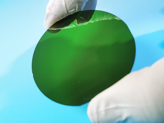 2 polegadas bolacha cerâmica principal do carboneto de silicone da resistência de choque térmico da carcaça do manequim de 4 polegadas sic única