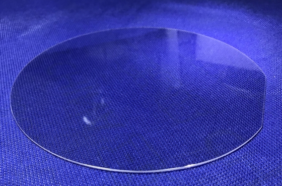 Bom preço Sapphire Optical Windows Quartz Customized transparente circular Sapphire Lens Wafer With Hole on-line