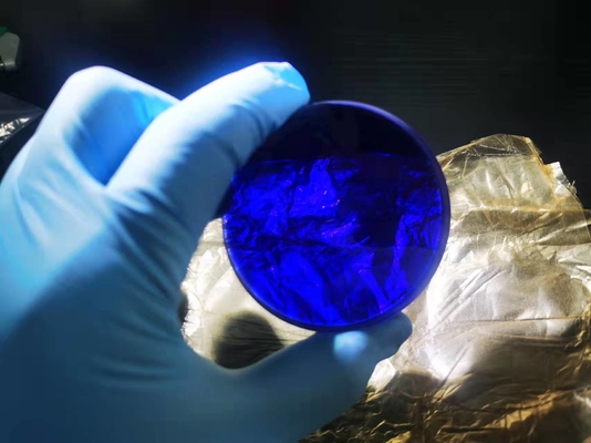 Bom preço Cristal de safira colorido dopado com laser Al2o3 sintético on-line