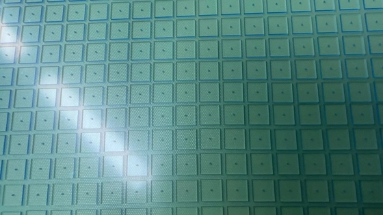Furos de perfuração UV da placa de vidro de quartzo/Borosilicate 4,4 x 4,4 X 0.5mmt