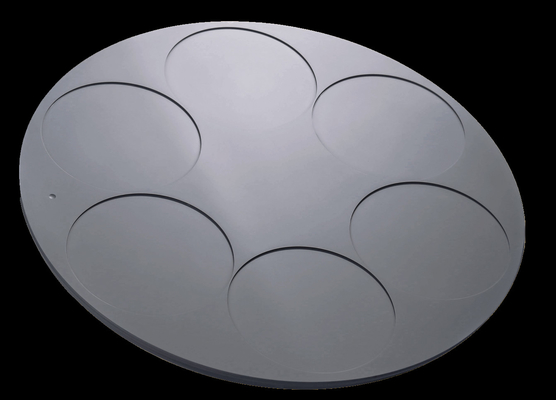 Bom preço O carboneto de silicone de 6 polegadas revestiu sic placas de Tray High Temperature Resistance Graphite da grafite on-line