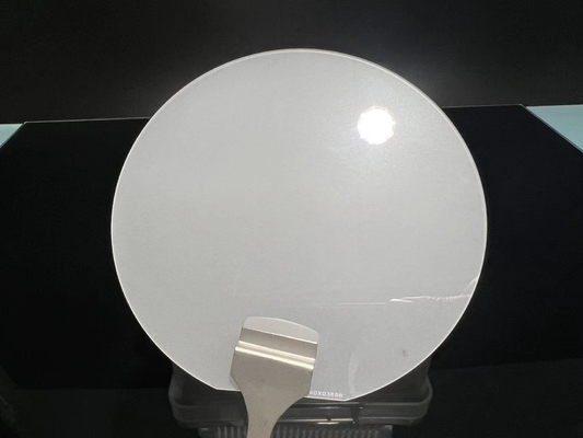 Bom preço o lado de 4inch 101.6mm Sapphire Wafer Substrate Carrier Single lustrou único Crystal Al 2O3 on-line