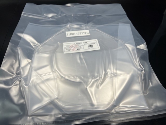 Carcaça 8inch Dia200mm do C-plano Al2O3 99,999% Sapphire Single Crystal Wafer Carrier