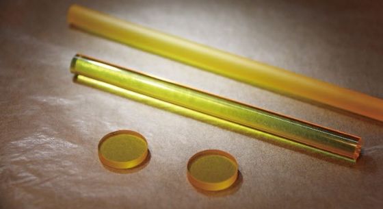 Nd Ce YAG Laser Cristal 1 polegada 2 polegada 10x10mmt Ítrio Alumínio Garnet Wafer