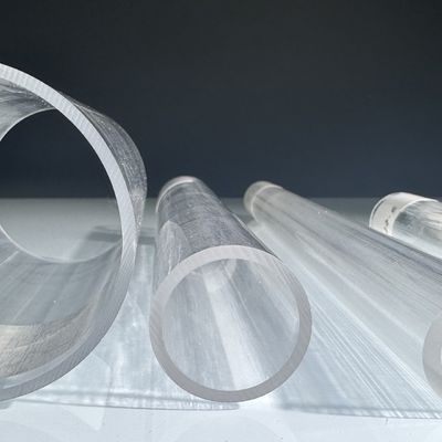 Bom preço Única terra fina de Crystal Sapphire Tubes And Rods Grown e superfície lustrada on-line
